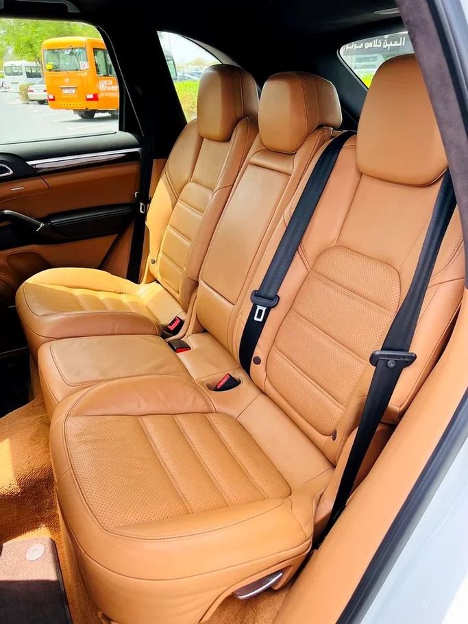 Used Porsche Cayenne GTS II (958), 4.8 l, 2014 in Dubai by First Choice Motors, White color. GCC Specs | AUTO.AE