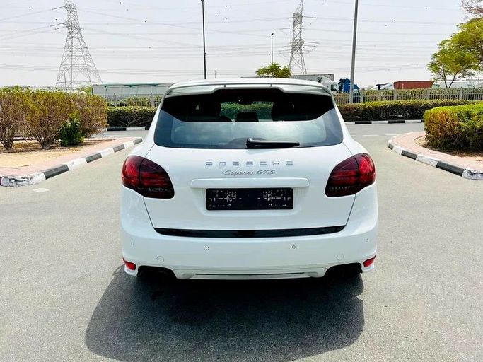 Used Porsche Cayenne GTS II (958), 4.8 l, 2014 in Dubai by First Choice Motors, White color. GCC Specs | AUTO.AE