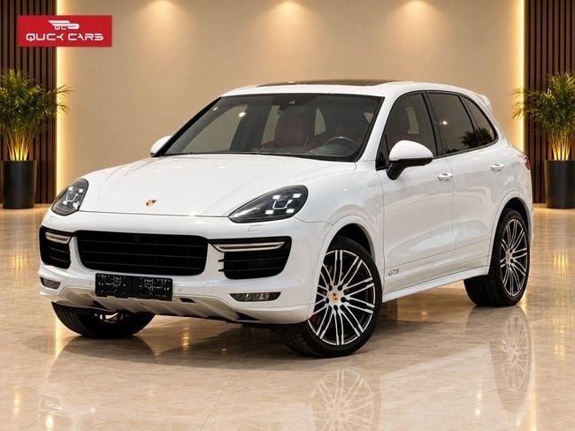 مستعملة ⁦Porsche Cayenne GTS فيس ليفت الثاني (958)، 3.6 l، 2016⁩ في في الإمارات, دبي من QUICK CARS، اللون أبيض. مواصفات الخليج | AUTO.AE | إعلان #288284