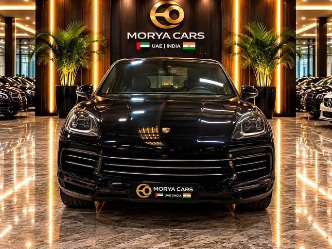 Used ⁦Porsche Cayenne III, 3.0 l, 2020⁩ in UAE, Dubai by Morya Jeswani Cars, Blue color. GCC Specs | AUTO.AE | Listing #288494