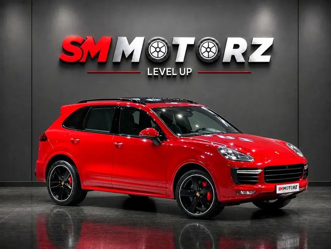 مستعملة ⁦Porsche Cayenne GTS فيس ليفت الثاني (958)، 3.6 l، 2016⁩ في في الإمارات, دبي من SM MOTORZ، اللون أحمر. مواصفات الخليج | AUTO.AE | إعلان #290579