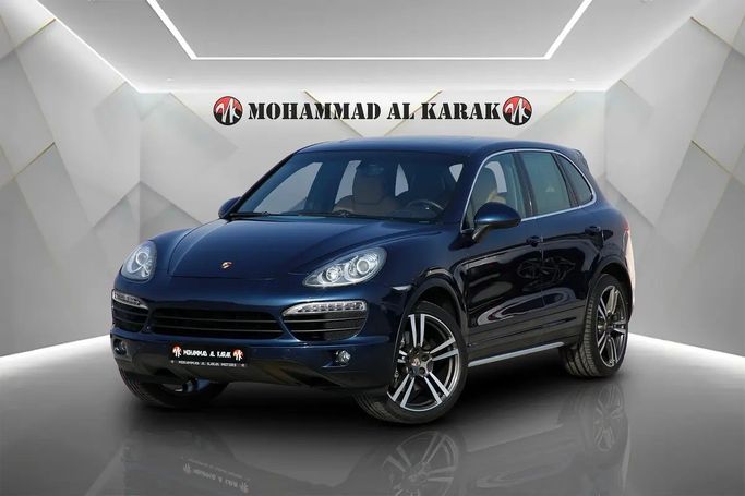 Used ⁦Porsche Cayenne S II (958), 4.8 l, 2013⁩ in UAE, Dubai by Mohammad Alkarak Motors, Blue color.  | AUTO.AE | Listing #292771
