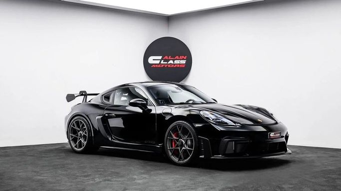 Used Porsche Cayman GT4 RS II 718 (982), 4.0 l, 2022 in Dubai by Al Ain Class Motors, Black color. GCC Specs | AUTO.AE