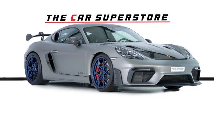 Подержанный Porsche Cayman GT4 RS II 718 (982), 4.0 л, 2024 в Дубае от The Car Superstore Серый цвет. GCC | AUTO.AE