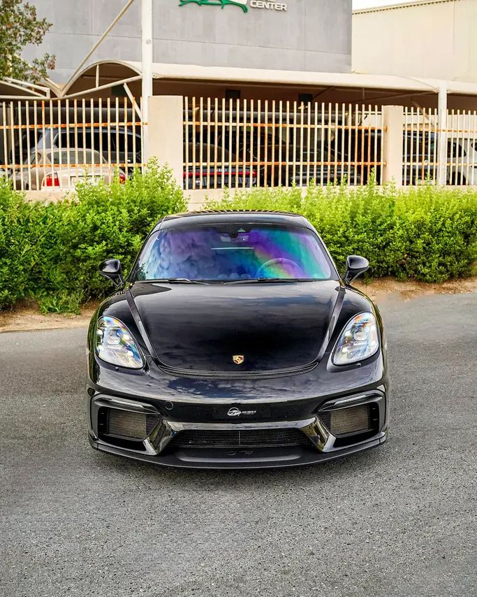 Подержанный Porsche Cayman GT4 II 718 (982), 4.0 л, 2020 в Дубае от JUST DRIVE IT Черный цвет. GCC | AUTO.AE | Объявление #273533