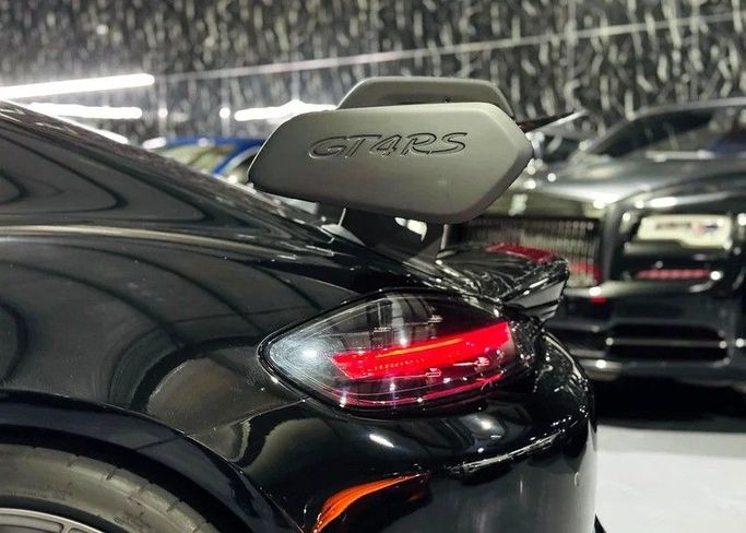 Used Porsche Cayman GTS III 718 (982), 4.0 l, 2022 in Dubai by Zeus Motors, Black color. GCC Specs | AUTO.AE