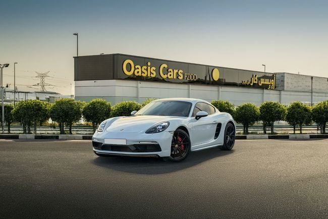 مستعملة Porsche Cayman S ثالثاً 718 (982), 2.5 l, 2018 في في دبي من OASIS CARS، اللون أبيض. مواصفات الخليج | AUTO.AE