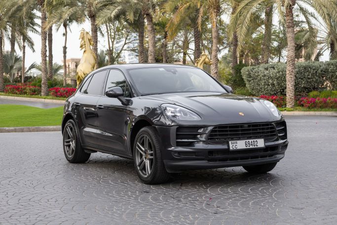 Porsche Macan GTS I Facelift 2, 2021 standard suv 5 dr. for rent in Dubai by Macan Luxury Motors, grey color | AUTO.AE