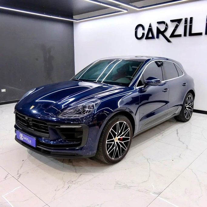Used Porsche Macan S I Facelift 2, 2.9 l, 2023 in Dubai by Carzilla Motors, Blue color. GCC Specs | AUTO.AE