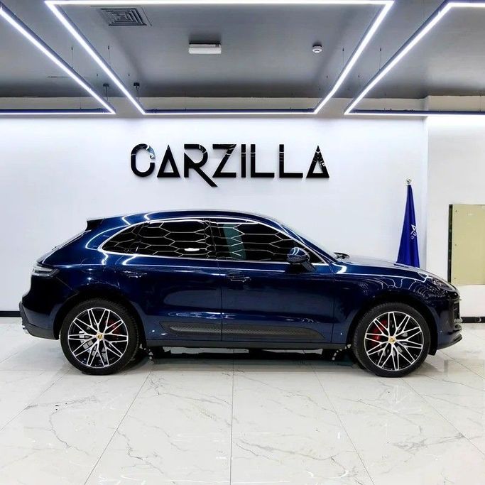 Used Porsche Macan S I Facelift 2, 2.9 l, 2023 in Dubai by Carzilla Motors, Blue color. GCC Specs | AUTO.AE