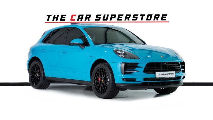 Used Porsche Macan I Facelift, 2.0 l, 2019 in Dubai by The Car Superstore, Blue color. GCC Specs | AUTO.AE