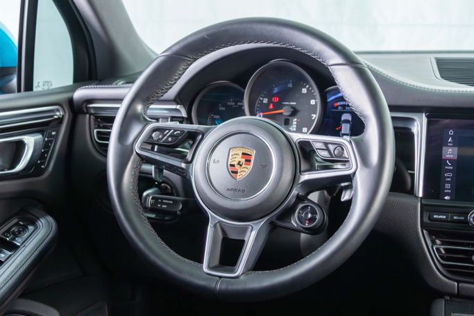 Used Porsche Macan I Facelift, 2.0 l, 2019 in Dubai by The Car Superstore, Blue color. GCC Specs | AUTO.AE