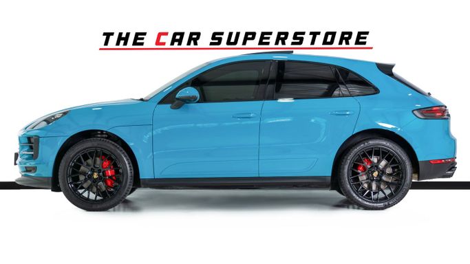Used Porsche Macan I Facelift, 2.0 l, 2019 in Dubai by The Car Superstore, Blue color. GCC Specs | AUTO.AE