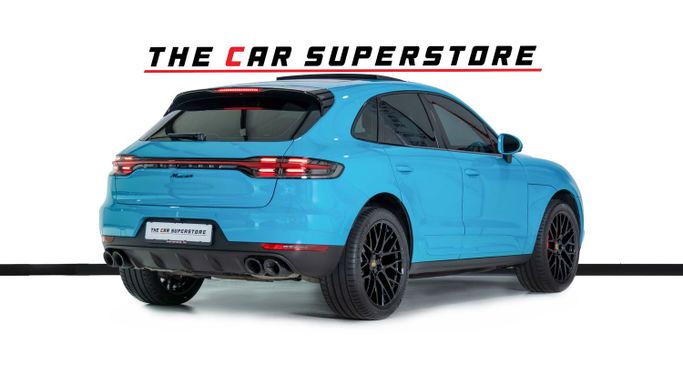 Used Porsche Macan I Facelift, 2.0 l, 2019 in Dubai by The Car Superstore, Blue color. GCC Specs | AUTO.AE