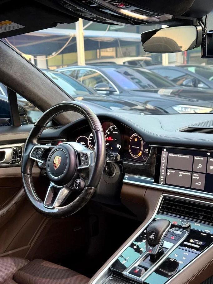 Used Porsche Panamera Turbo II, 4.0 l, 2017 in Dubai by Auto Bank Motors, Black color. Korean Specs | AUTO.AE