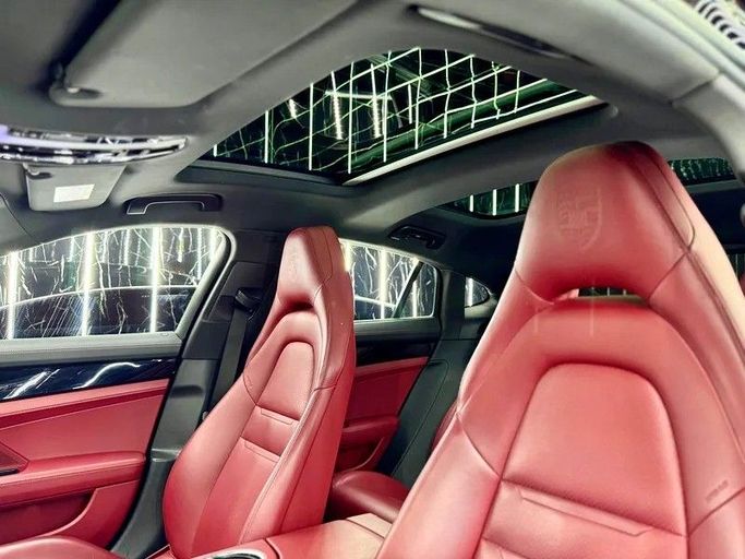 Used Porsche Panamera 4 Sport Turismo II Facelift, 2.9 l, 2021 in Dubai by Zeus Motors, Black color. GCC Specs | AUTO.AE