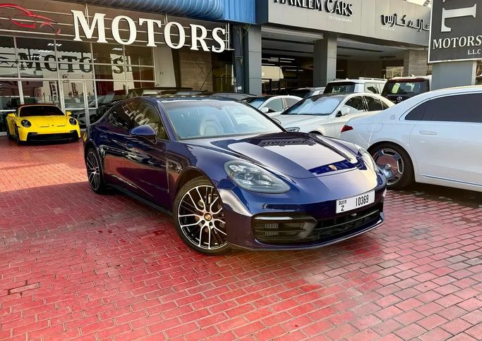 Used Porsche Panamera 4 Sport Turismo II (971) Facelift, 2.9 l, 2022 in Dubai by Shamil Motors, Blue color. GCC Specs | AUTO.AE | Listing #260386