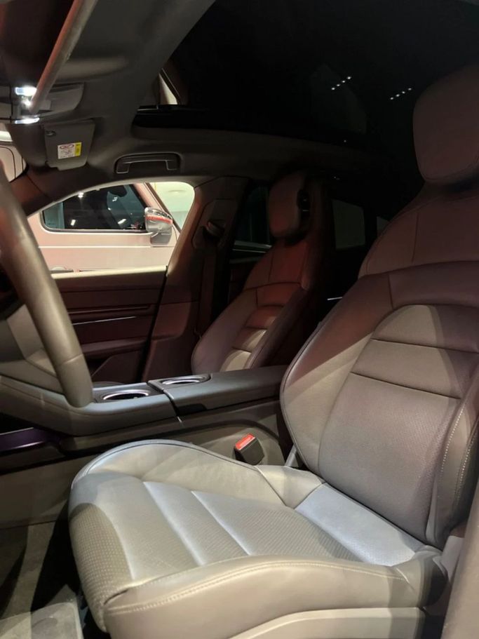 Used Porsche Taycan I, 2022 in Dubai by A Class Motors, Light Blue color.  | AUTO.AE