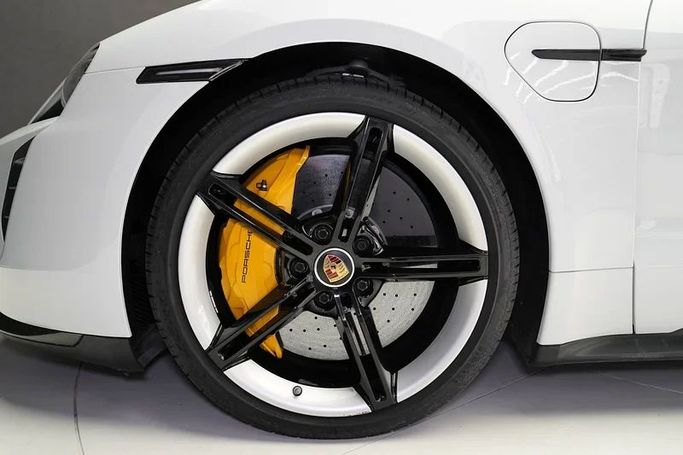 Used Porsche Taycan Turbo S Cross Turismo I, 2021 in Dubai by Exotic Cars, White color. GCC Specs | AUTO.AE