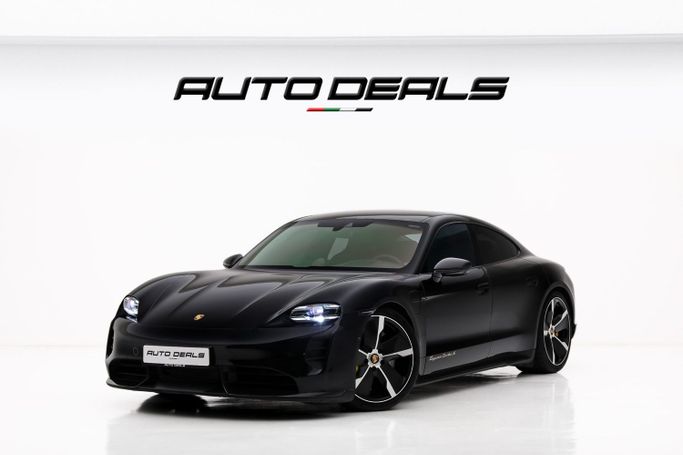 Подержанный Porsche Taycan Turbo S I, 2021 в Дубае от AUTO DEALS Черный цвет. Европейская | AUTO.AE