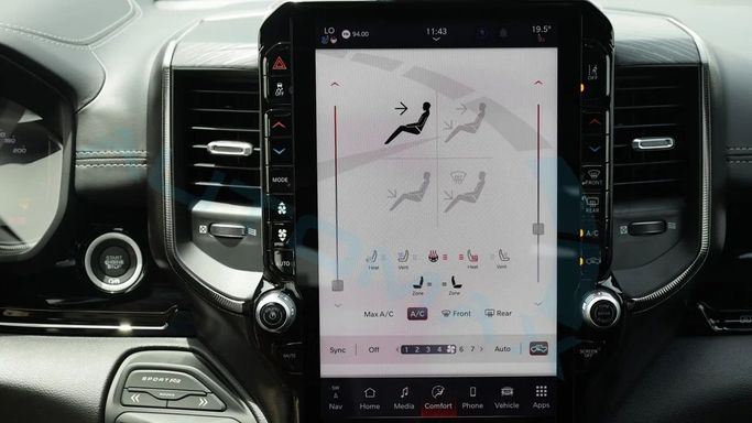 Новый RAM 1500 Crew Cab V Рестайлинг, 3.0 л, 2025 в Дубае от Auto Max Group Черный цвет. GCC | AUTO.AE
