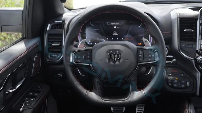 Новый RAM 1500 Crew Cab RHO V Рестайлинг, 3.0 л, 2025 в Дубае от Auto Max Group Черный цвет. GCC | AUTO.AE
