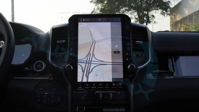 Новый RAM 1500 Crew Cab RHO V Рестайлинг, 3.0 л, 2025 в Дубае от Auto Max Group Черный цвет. GCC | AUTO.AE
