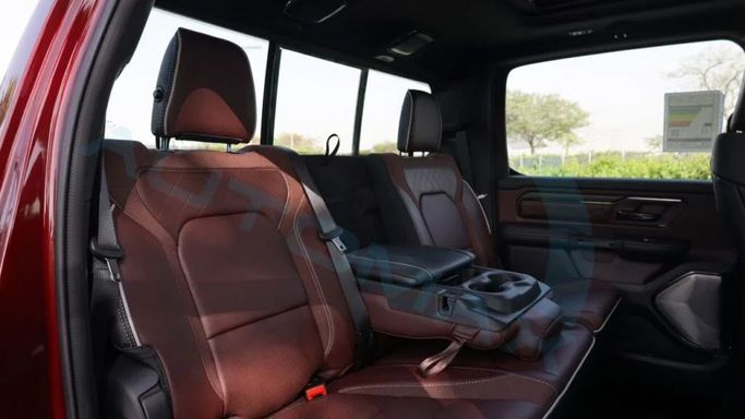 New RAM 1500 Crew Cab V Facelift, 3.0 l, 2025 in Dubai by Auto Max Group, Red color. GCC Specs | AUTO.AE