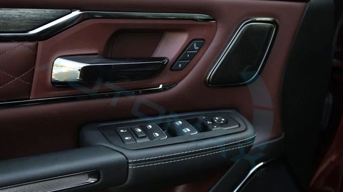 New RAM 1500 Crew Cab V Facelift, 3.0 l, 2025 in Dubai by Auto Max Group, Red color. GCC Specs | AUTO.AE