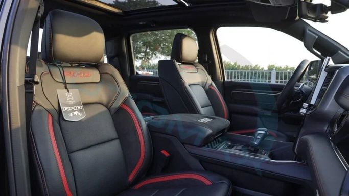 New RAM 1500 Crew Cab RHO V Facelift, 3.0 l, 2025 in Dubai by Auto Max Group, Black color. GCC Specs | AUTO.AE