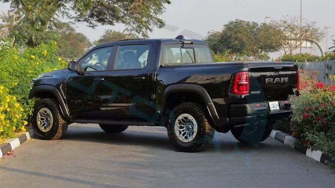 New RAM 1500 Crew Cab RHO V Facelift, 3.0 l, 2025 in Dubai by Auto Max Group, Black color. GCC Specs | AUTO.AE