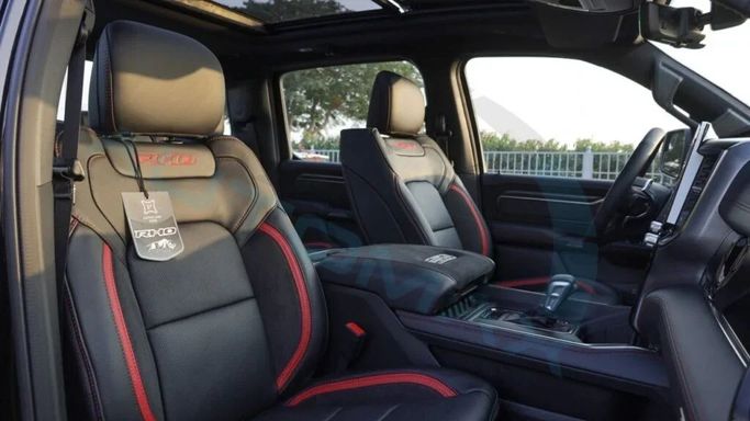 New RAM 1500 Crew Cab RHO V Facelift, 3.0 l, 2025 in Dubai by Auto Max Group, Black color. GCC Specs | AUTO.AE