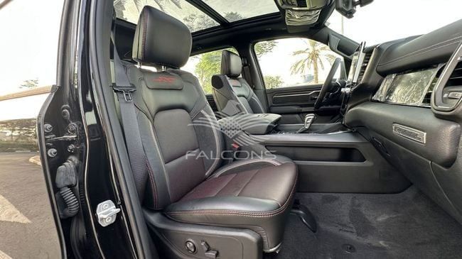 New RAM 1500 Crew Cab V Facelift, 3.0 l, 2025 in Dubai by Falcons GT Motors FZCO, Black color. GCC Specs | AUTO.AE