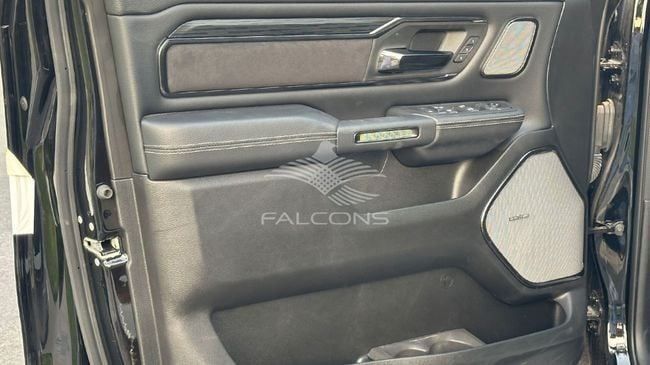 New RAM 1500 Crew Cab V Facelift, 3.0 l, 2025 in Dubai by Falcons GT Motors FZCO, Black color. GCC Specs | AUTO.AE
