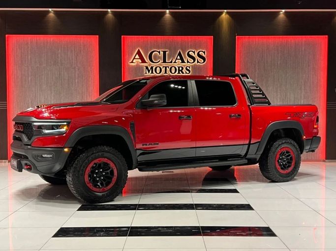 Used RAM 1500 Crew Cab TRX V, 6.2 l, 2024 in Dubai by A Class Motors, Red color.  | AUTO.AE