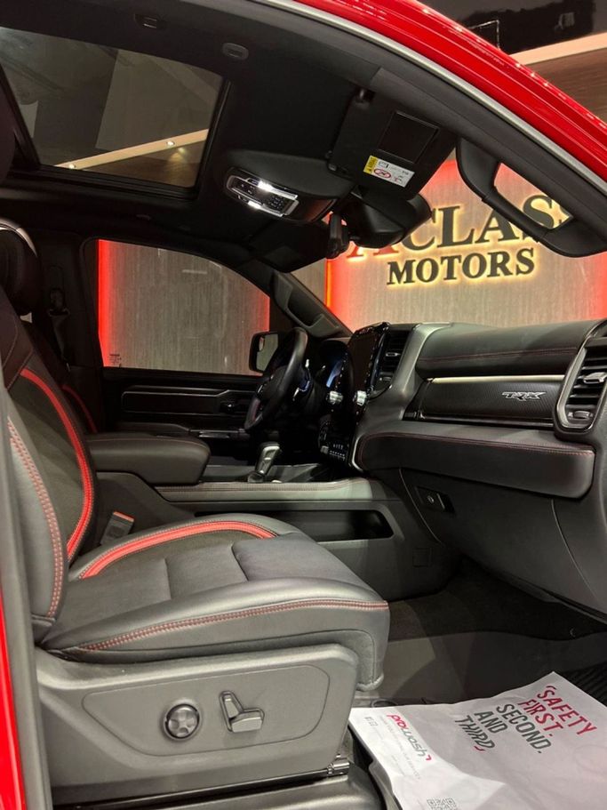 Used RAM 1500 Crew Cab TRX V, 6.2 l, 2024 in Dubai by A Class Motors, Red color.  | AUTO.AE