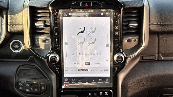 Новый RAM 1500 V Рестайлинг, 5.7 л, 2024 в Дубае от Allied Motors Серебристый цвет. GCC | AUTO.AE