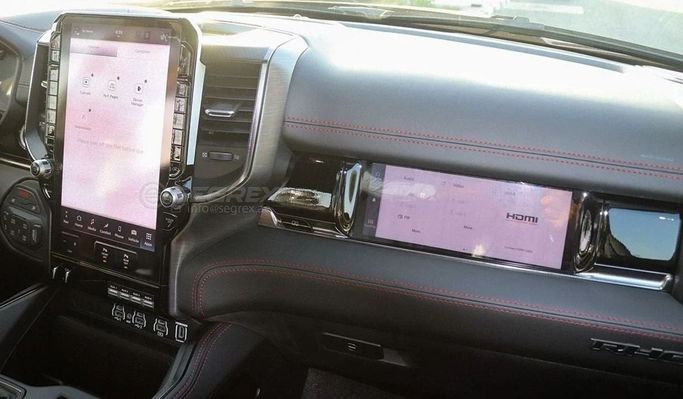 New RAM 1500 Crew Cab RHO V Facelift, 3.0 l, 2025 in Dubai by Segrex Auto, Black color. GCC Specs | AUTO.AE