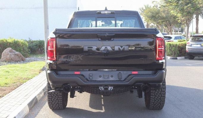 New RAM 1500 Crew Cab RHO V Facelift, 3.0 l, 2025 in Dubai by Segrex Auto, Black color. GCC Specs | AUTO.AE