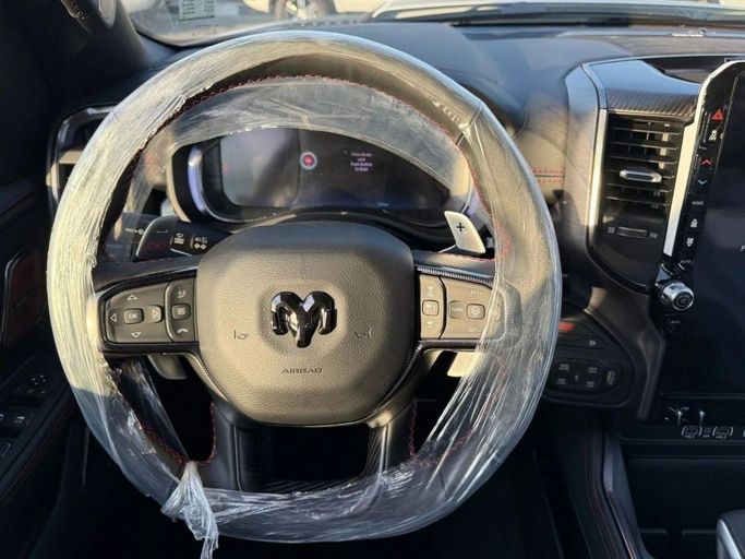 New RAM 1500 V Facelift, 3.0 l, 2025 in Dubai by Al Rawnaq Motors , Black color. GCC Specs | AUTO.AE