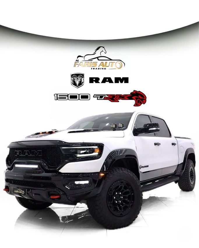 Подержанный RAM 1500 Crew Cab TRX V, 6.2 л, 2022 в Дубае от Al Faris Motors Белый цвет. GCC | AUTO.AE