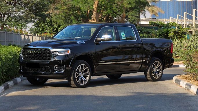 New RAM 1500 V Facelift, 3.0 l, 2026 in Dubai, Black color. GCC Specs | AUTO.AE | Listing #268876