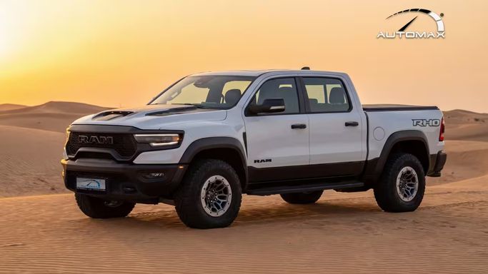 New RAM 1500 Crew Cab RHO V Facelift, 3.0 l, 2025 in Dubai by Automax®, White color.  | AUTO.AE | Listing #269868