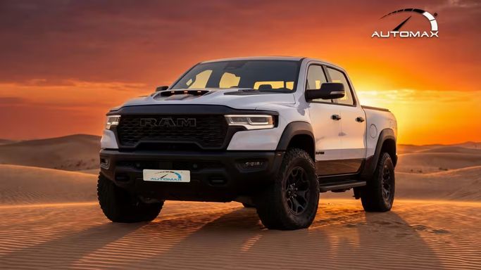 New RAM 1500 Crew Cab RHO V Facelift, 3.0 l, 2025 in Dubai by Automax®, White color.  | AUTO.AE | Listing #269870