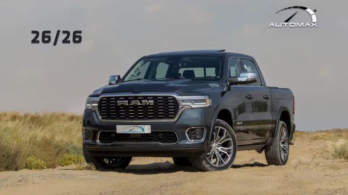 جديدة RAM 1500 Crew Cab فيس ليفت V, 3.0 l, 2026 في في دبي من Automax®، اللون أسود.  | AUTO.AE | إعلان #269881