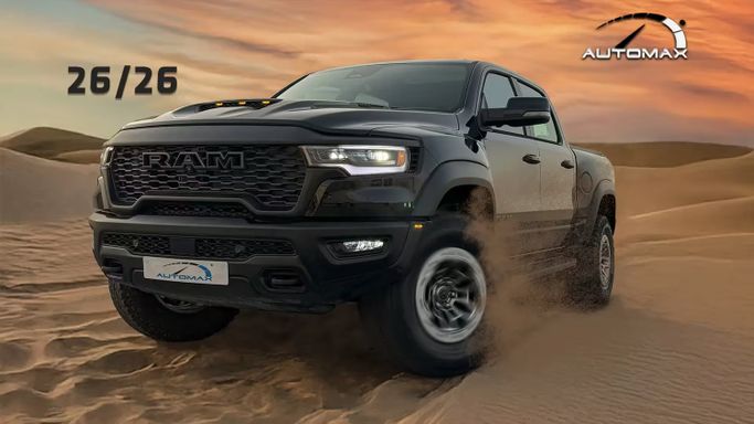 جديدة RAM 1500 Crew Cab RHO فيس ليفت V, 3.0 l, 2026 في في دبي من Automax®، اللون أسود.  | AUTO.AE | إعلان #269887