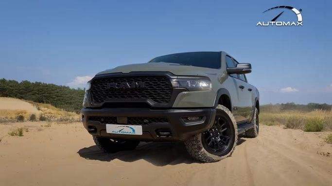 New RAM 1500 Crew Cab V Facelift, 3.0 l, 2026 in Dubai by Automax®, Green color.  | AUTO.AE | Listing #269890