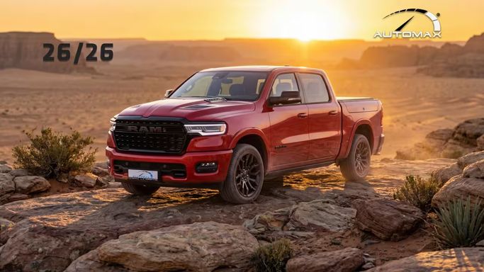 Новый RAM 1500 Crew Cab V (DT) Рестайлинг, 3.0 л, 2026 в Дубае от Automax® Красный цвет.  | AUTO.AE | Объявление #269988