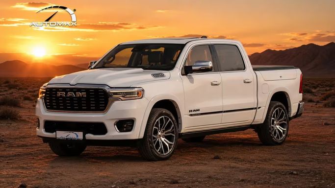جديدة RAM 1500 Crew Cab فيس ليفت V, 3.0 l, 2026 في في دبي من Automax®، اللون أبيض.  | AUTO.AE | إعلان #270031