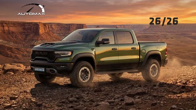 New RAM 1500 Crew Cab RHO V Facelift, 3.0 l, 2026 in Dubai by Automax®, Green color. Other | AUTO.AE | Listing #270664